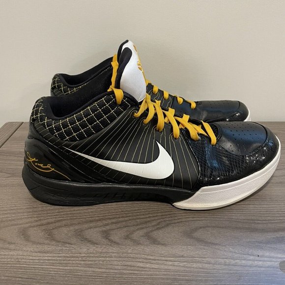シューズ(男性用) Kobe4 protro, Black del sol Kobe 4 Protro 'Black/Del Sol' Release Date. Nike SNKRS